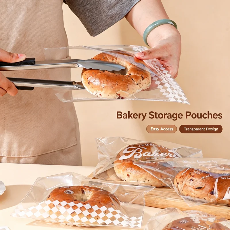 300Pcs Bread Bags Baking Food  - огляд і ціна Food Storage Year Supply