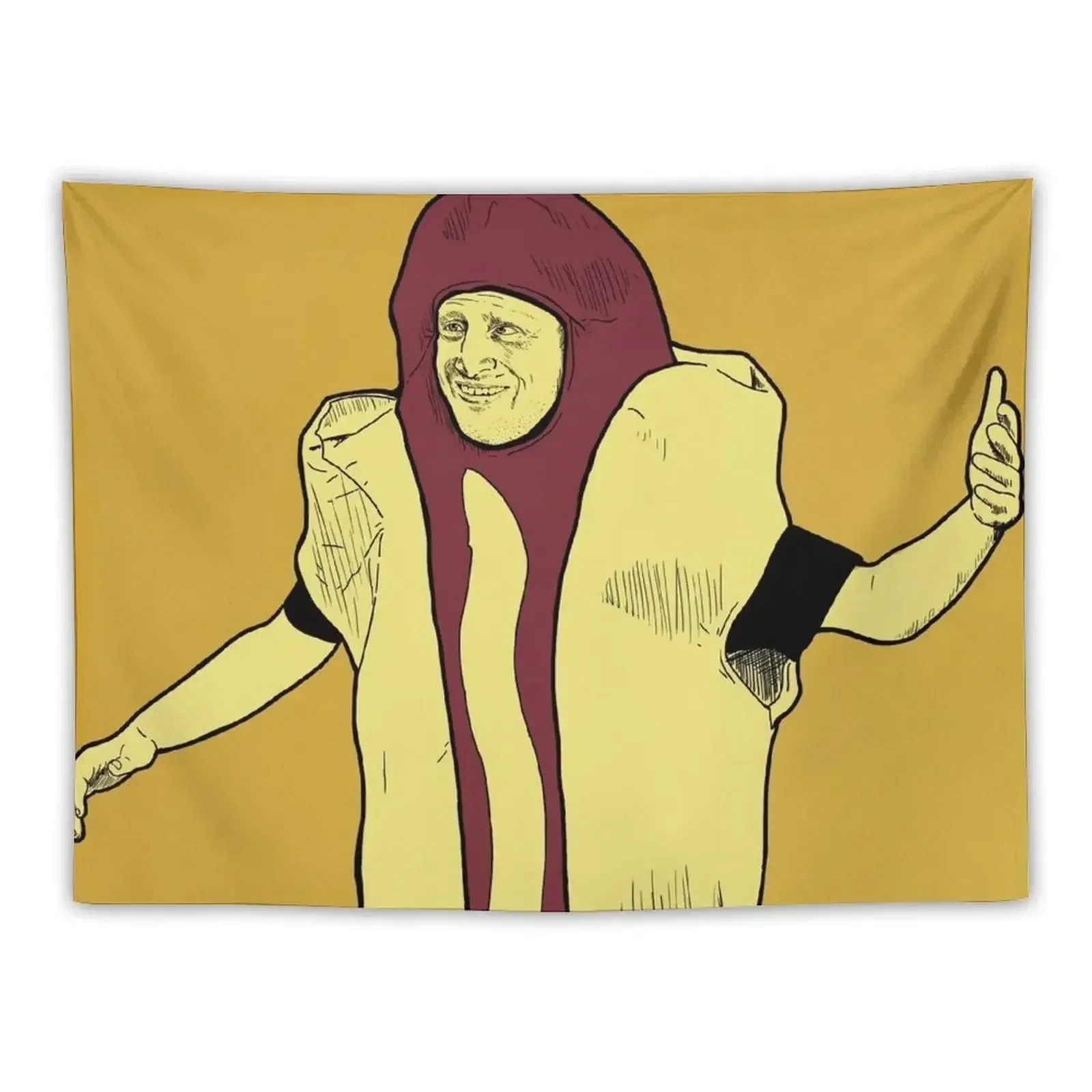

Hot Dog Car Crash (I Think You Should Leave) Tapestry Decoration Wall Carpet On The Wall Tapestry