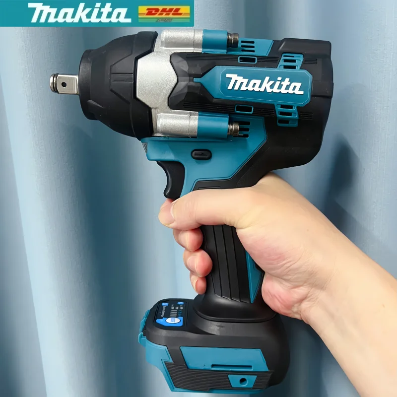 

Makita DTW700 1600N.M Torque Brushless Electric Impact Wrench Cordless Electric Drill 1/2" Wrench Power Tools For18V Battery pin