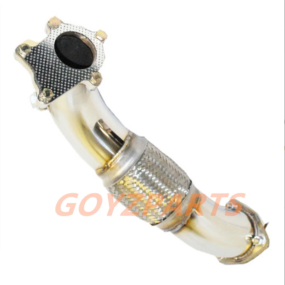 Automotive Exhaust Pipe Head Section Suitable For 1989-1998 Nissan 240SX S13 S14 S15 Stainless Steel Material