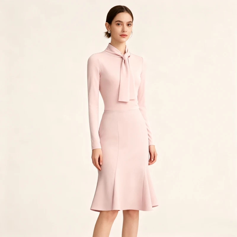 

Women's Midi Fishtail Skirt Elegant Midi Mermaid Skirt