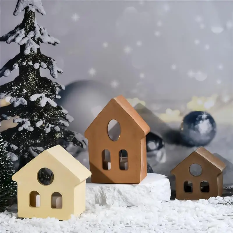 

Bird Nest House Candle Holder Silicone Plaster Mold DIY Tea Light Cement Casting Mold Candlestick Home Decoration Ornaments ﻿