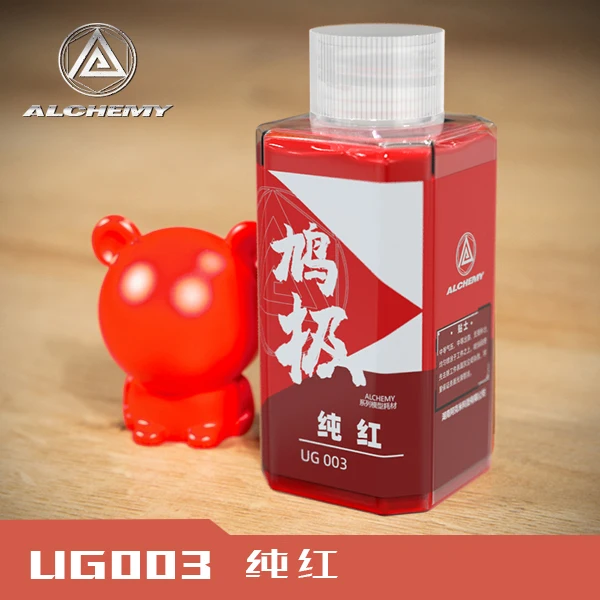 Paint Gunpla Plastic Color Pigment No Dilution Spraying Coloring Model tools Premix Oiliness UG Series ① 100ml images - 6