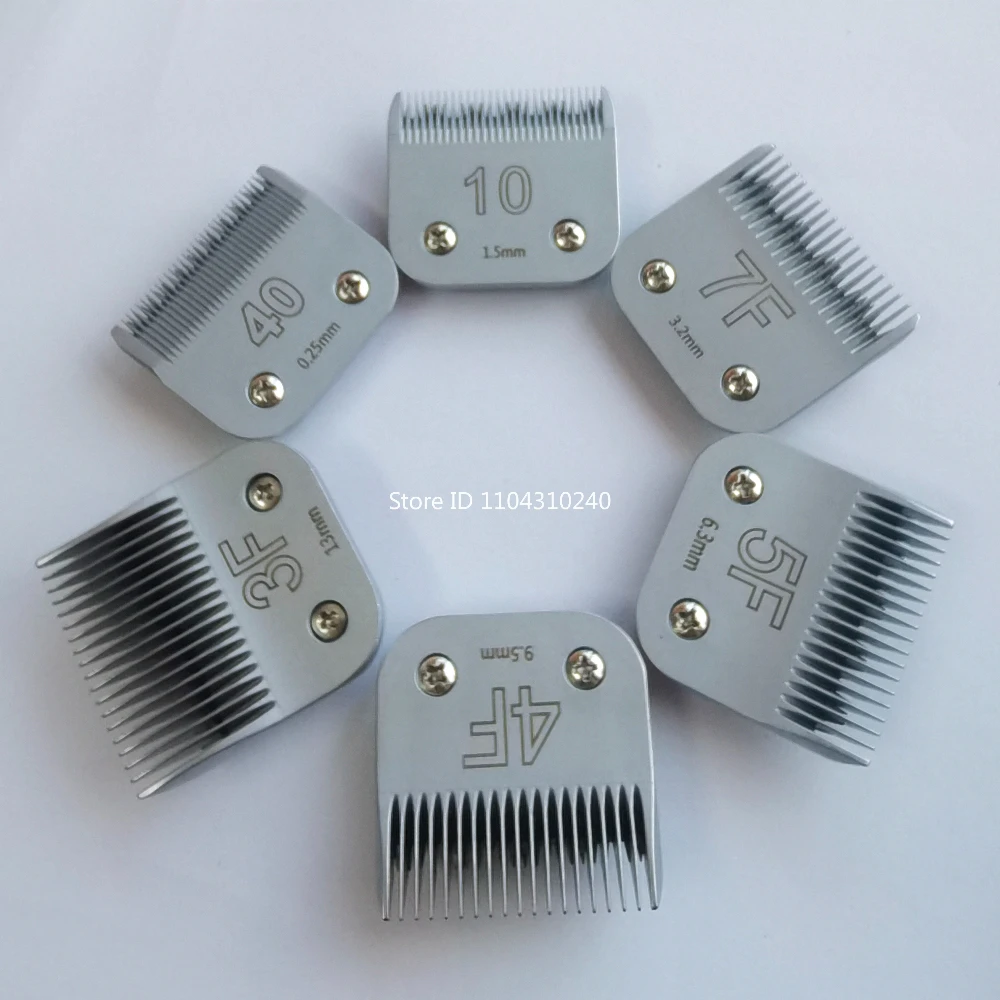 A5 Blade for Dog Grooming Clipper Stainless Steel Blade Set Fit Andis Oster Heiniger Laube Moser Clipper Profissional Acessorios