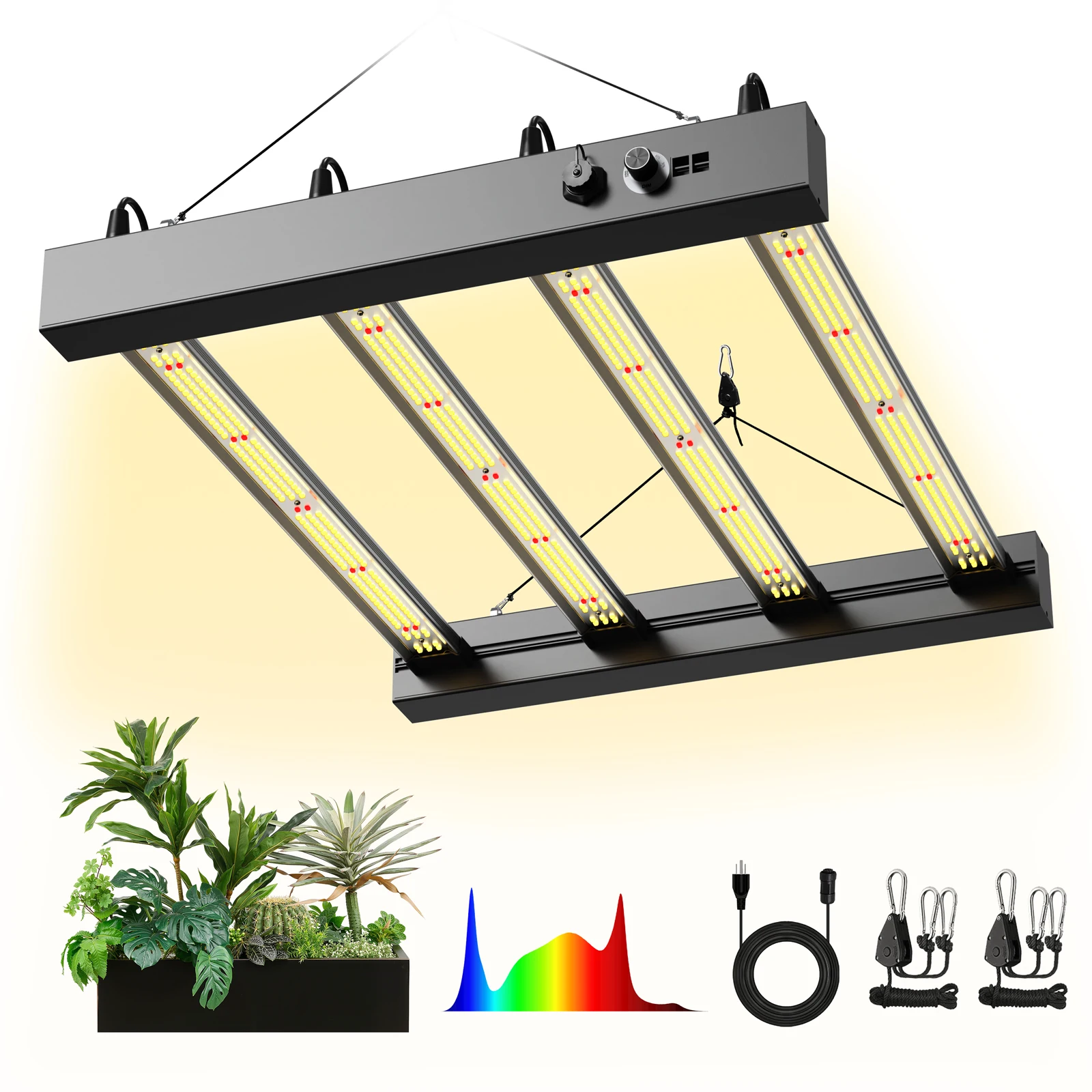 

300W full spectrum led grow light high efficiency dimmable grow lamp for indoor hydroponics