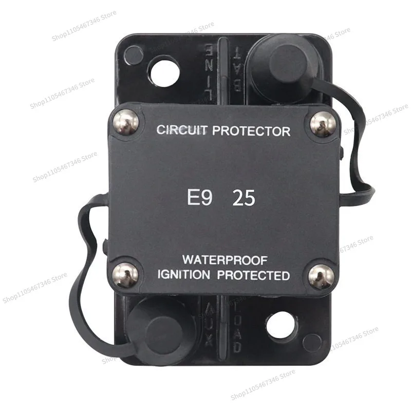 For Circuit Breaker RV Yacht High Current Protector Automatic Reset 30-300A Circuit Breaker Car Fuse Holder