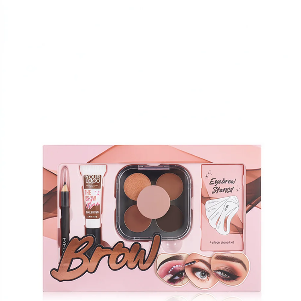 For For S F R Cosmetic Palette Eyebrow Powder Cream Eyeshadow Integrated Set Lightweight Portable Beauty Makeup Supplies