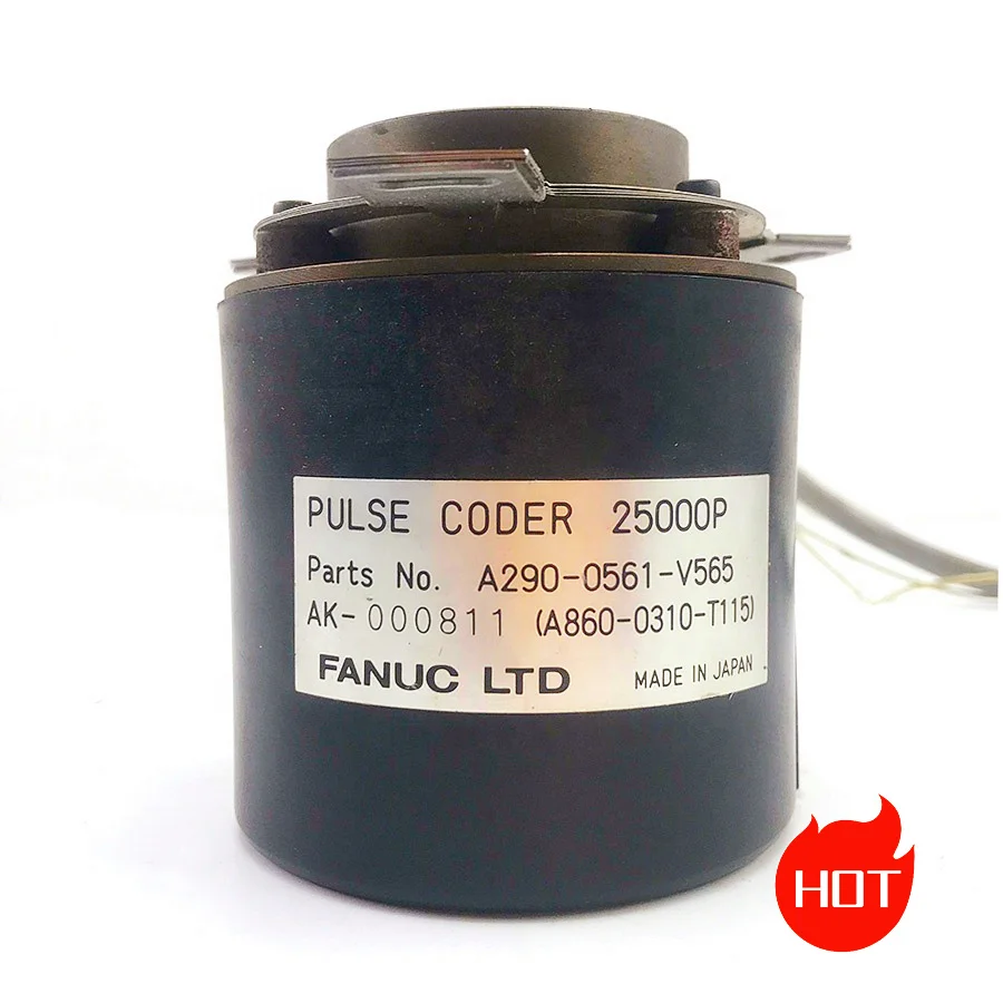 (Origin) JP Fanuc encoder A290-0561-V565 used/new, in-stock inventory A290-0561-V565