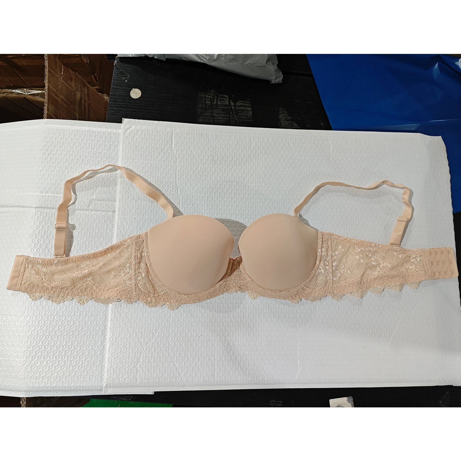 New Plus Size Sexy Strapless P - Convertible Bra Multiway recension och pris
