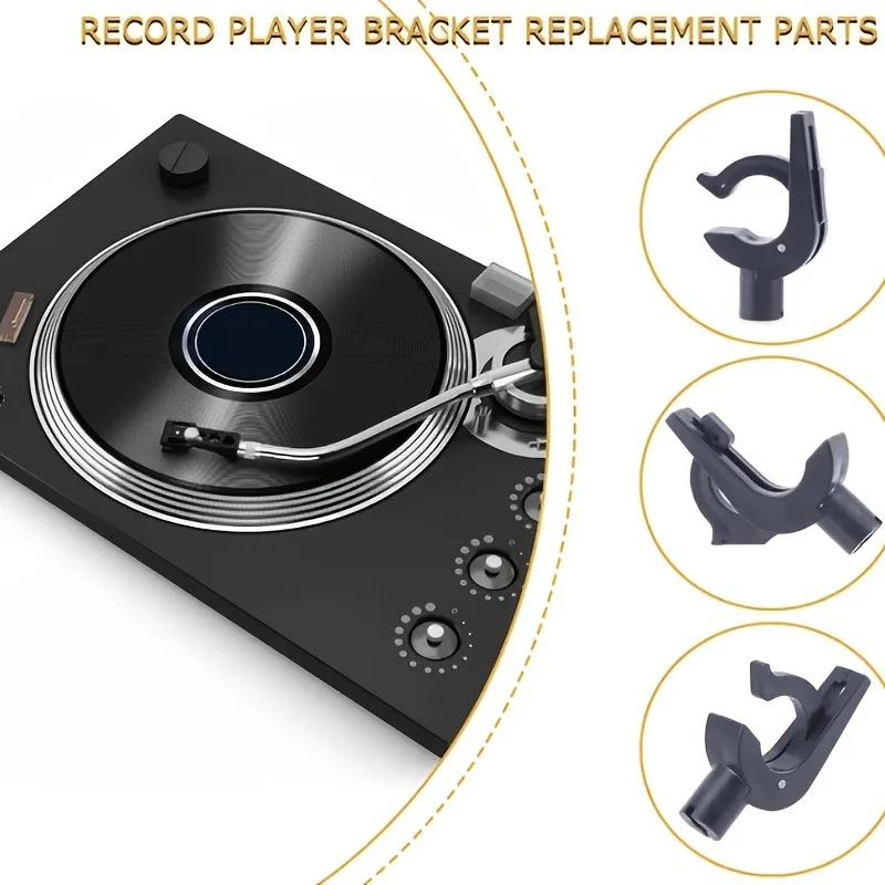 1Pcs LP Vinyl Phonograph Tone Arm Base Tonearm Rest For Technics SL1200 SL1210 MK2 MK3 M3D MK5 Turntable Accessories