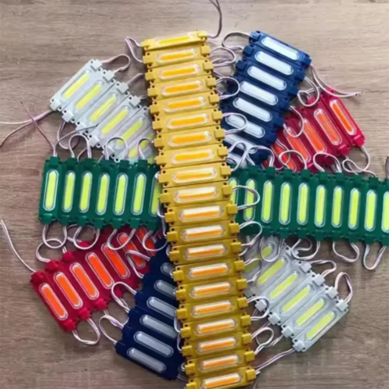 DC24V 20pcs/lot injection with lens COB LED module waterproof LED back light backlight for sign channel letter 2W IP65