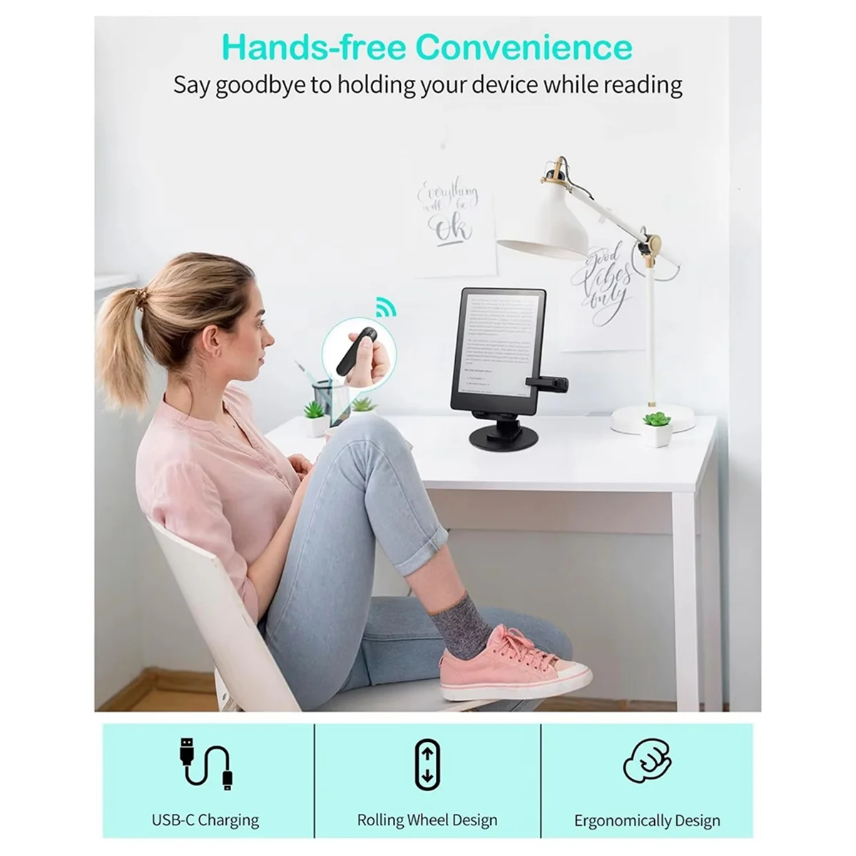 

Настоятельно рекомендуется. Новый дизайн с дистанционным управлением для переворачивания страниц для записи видео камеры