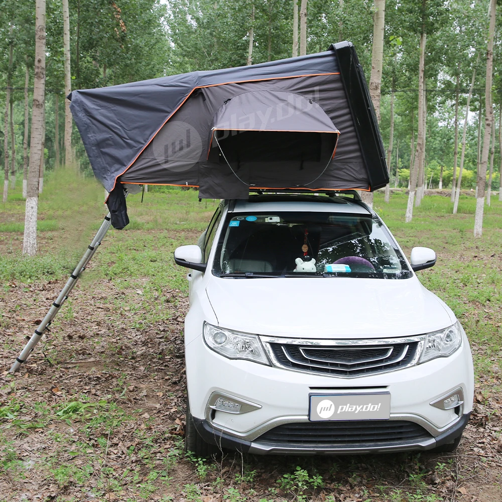 Hard Aluminum Shell Rooftop Tents for Outdoor Heavy Duty Top Roof Tent Car Tents