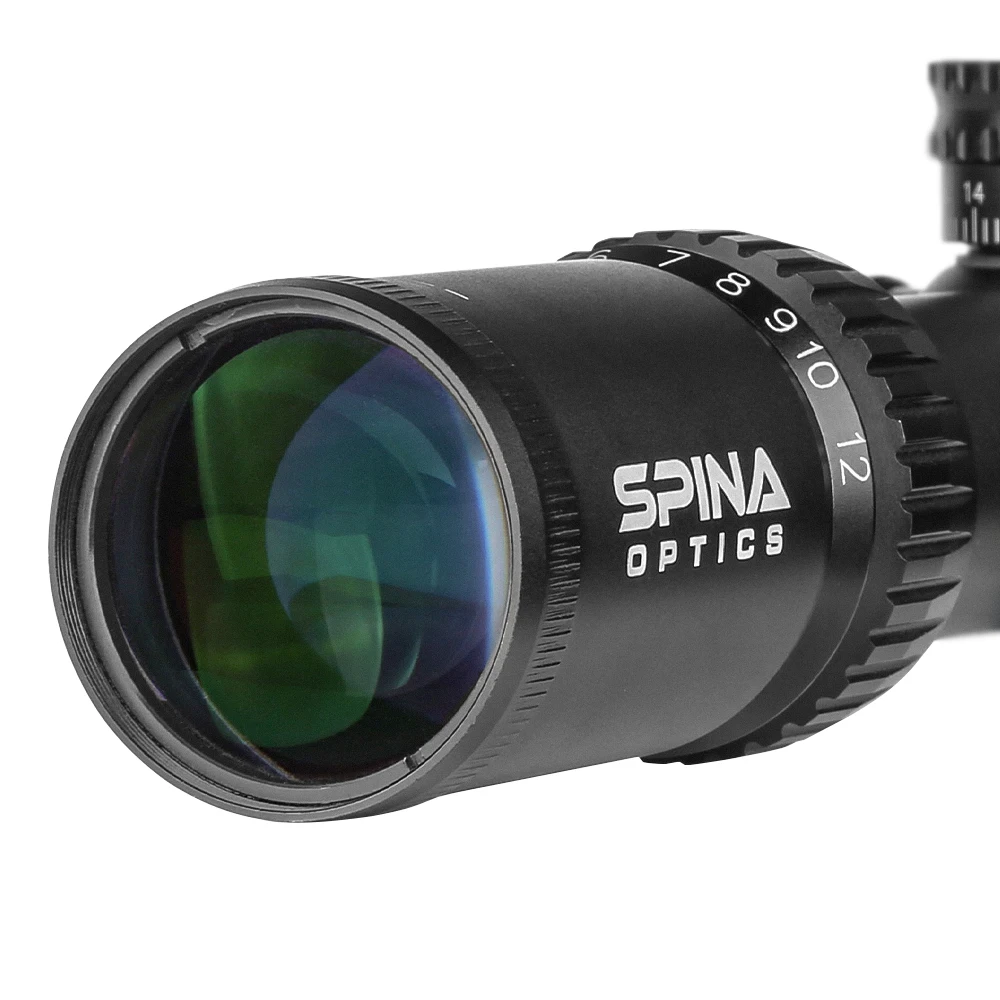 SPINA OPTICS tactical gear 2-12X44 Hunting Optical scopes Sight Glass Etched Reticle scopes optics scope tactical long range