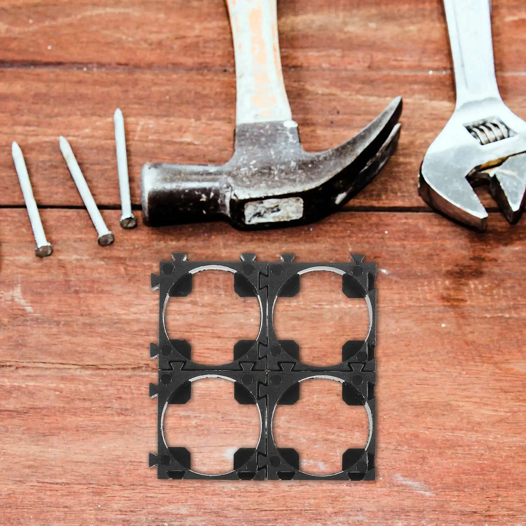 100Pcs 18650 Lithium Battery Holder Plastic Battery Pack Bracket Cylindrical Cell Battery Stand Cell Spacer For DIY Fixed Batter
