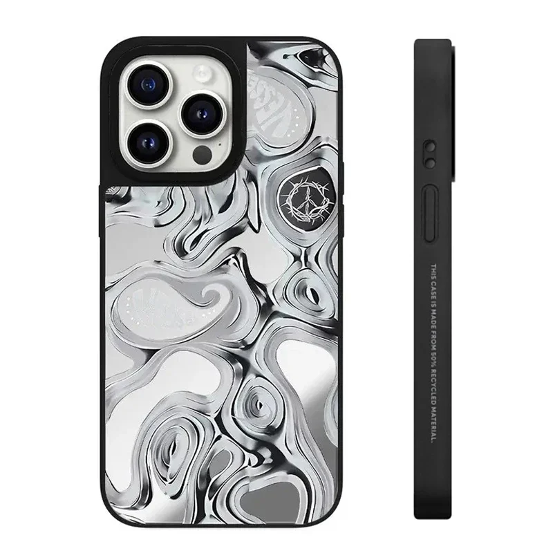 

Fireworks Mirror Magnetic iPhone 11 12 13 14 15 16 Pro Max Protective Case with MagSafe