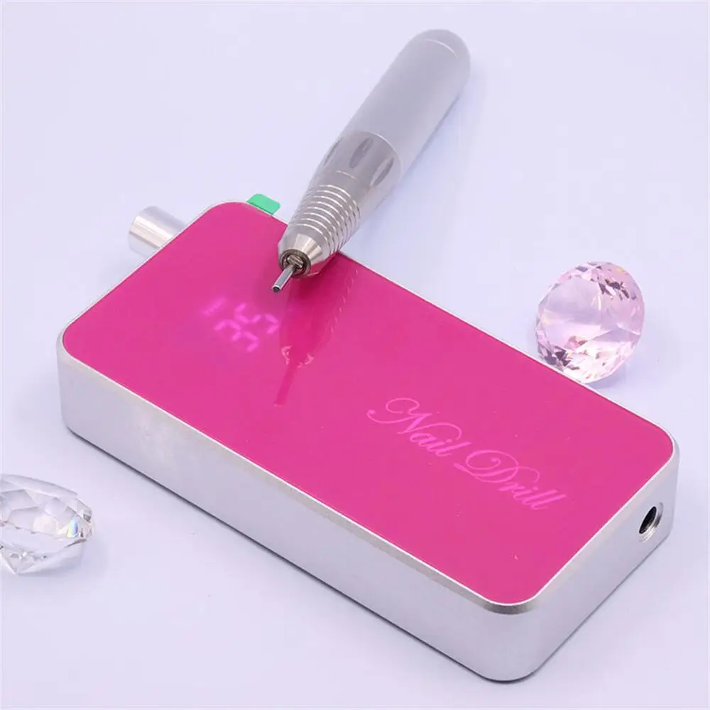 Jp Nail Bit Tools Hoge Kwaliteit Manicure Borstelloze Draagbare Oplaadbare E Vijl Elektrische Professionele 35000Rpm Nagelboormachine