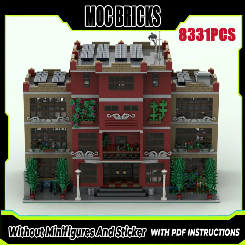 

New Moc Building Blocks Building Model Smith School Technology Modular Building Blocks Children's Festival Gift Toy DIY Set