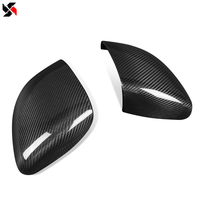 Dry Carbon Fiber Rearview Exterior Side Door Mirror Caps for Mercedes A Class W177 CLA Class W118 2 Pecies Replacement Shells