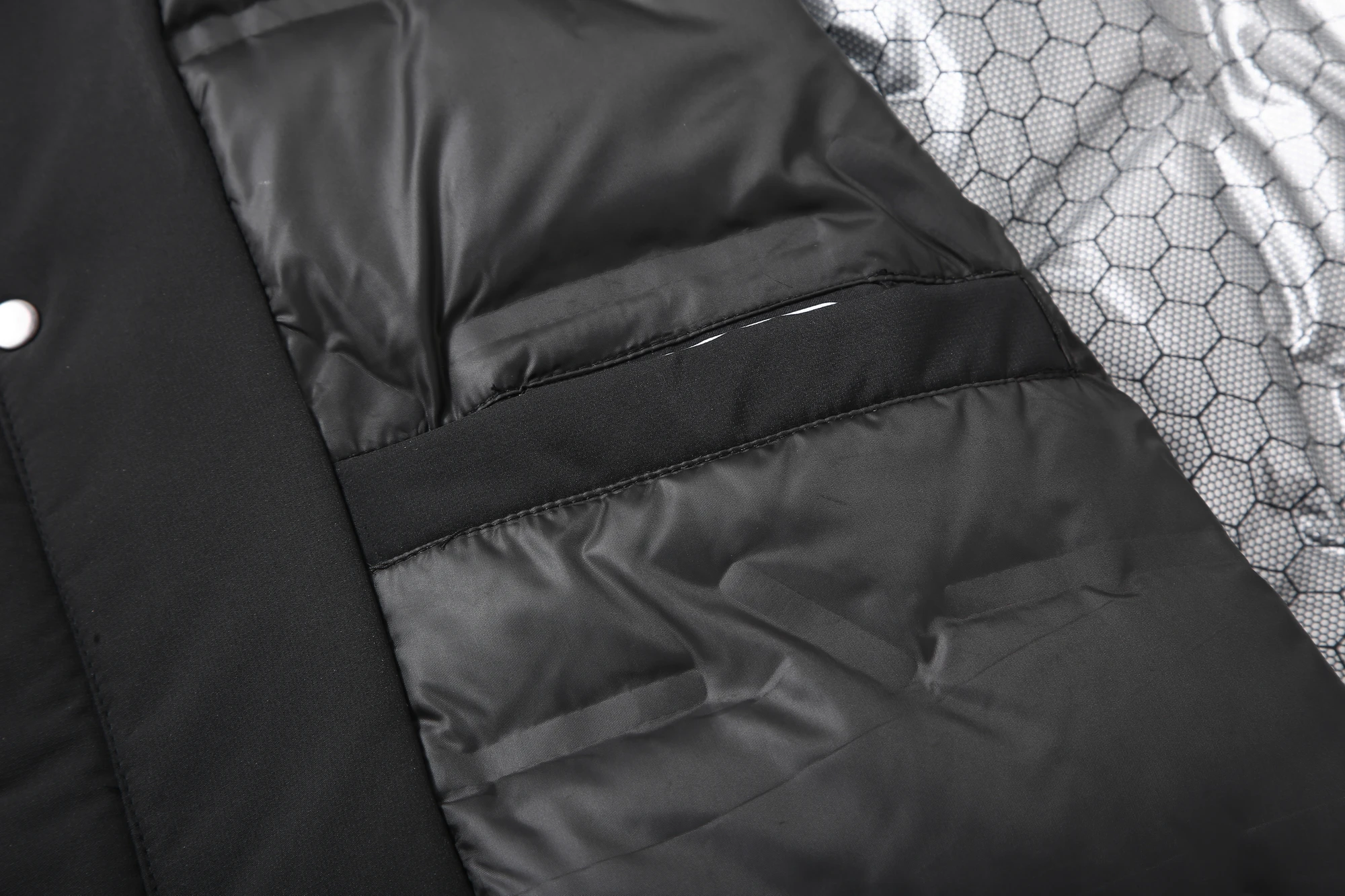 شتاء جديد الرجال عارضة أسفل سترة الكورية مقنعين فضفاضة تناسب سميكة زائد حجم معطف #5