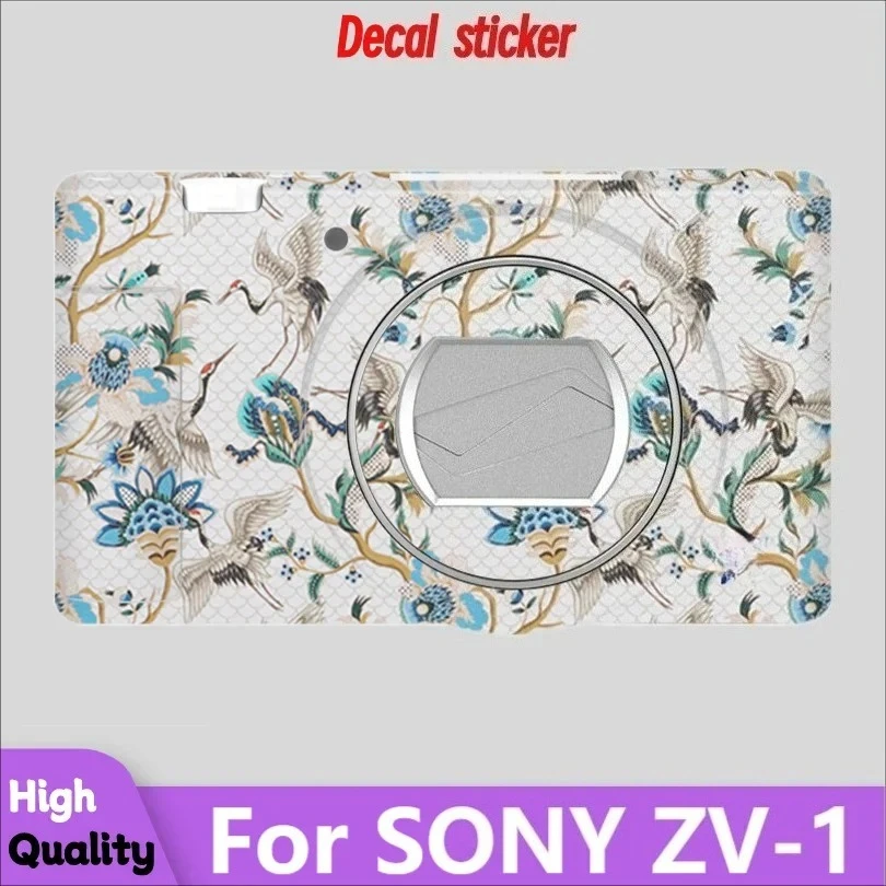 

Для SONY ZV-1 наклейка на кожу, виниловая пленка, защитная пленка для корпуса камеры, защитное пальто от царапин