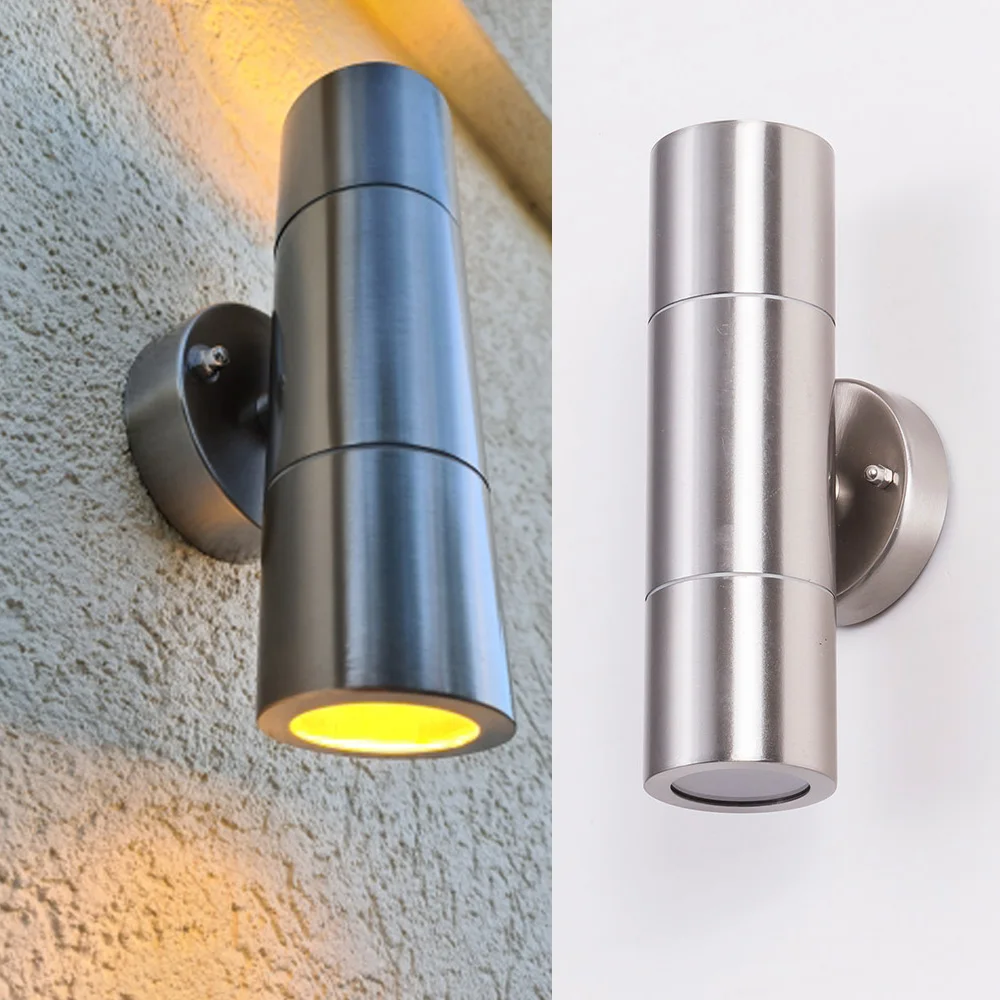 Wall Lamp with GU10 LED Spot Light - Ideal for Home and Garden IP65 Outdoor Wall Art Ligh