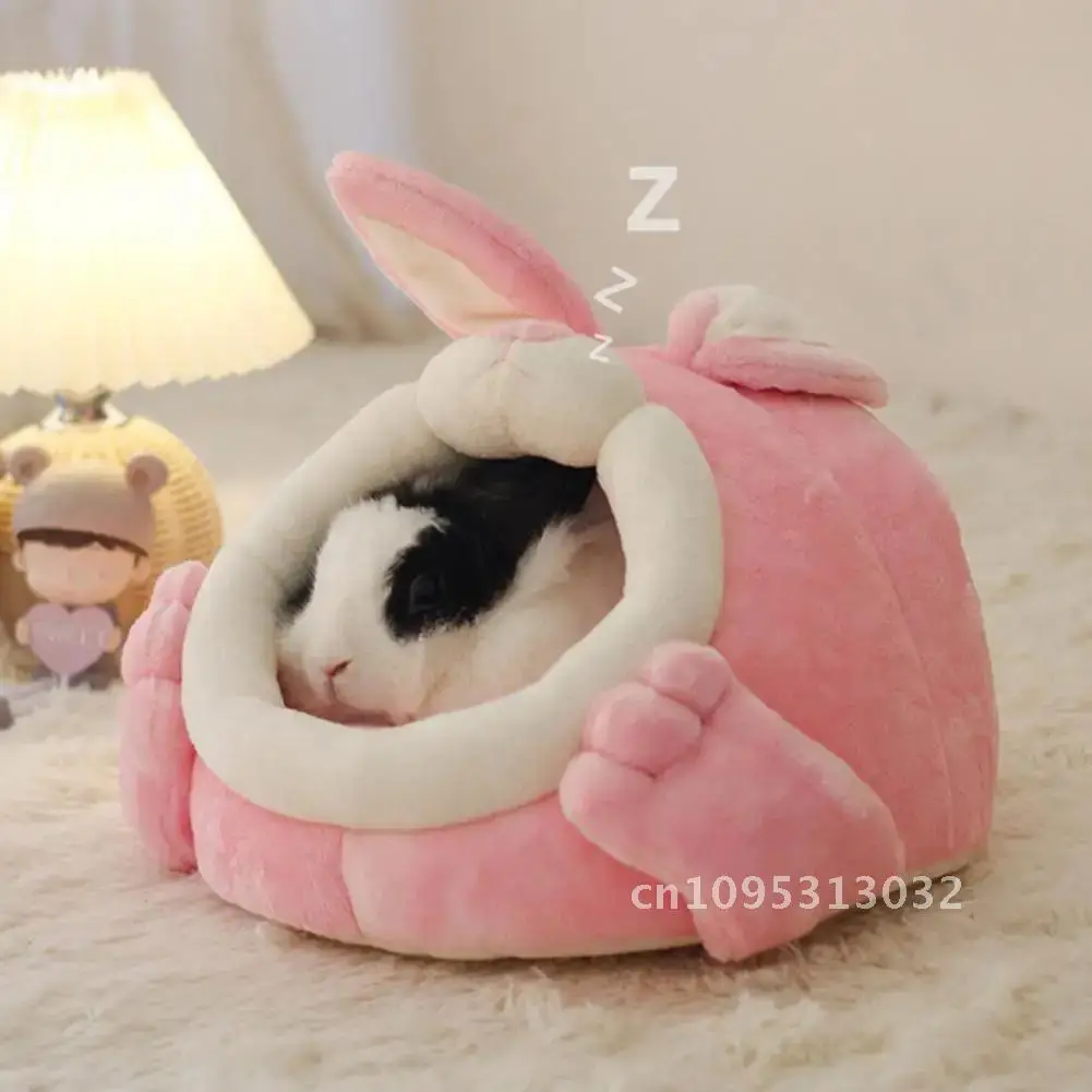 

Hamster House Removable Shape Hamster Hideout Rabbit Cushion Bed Sleeping Nest Cage Guinea Pig Rat Chinchilla Hedgehog