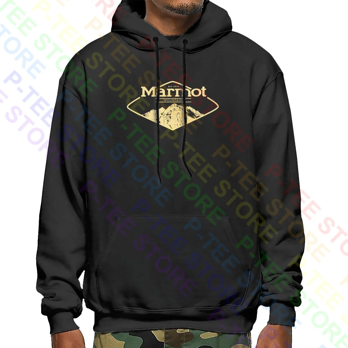 Sudadera con capucha Marmot Mountaineer, sudaderas con capucha, ropa de calle Harajuku de moda rara