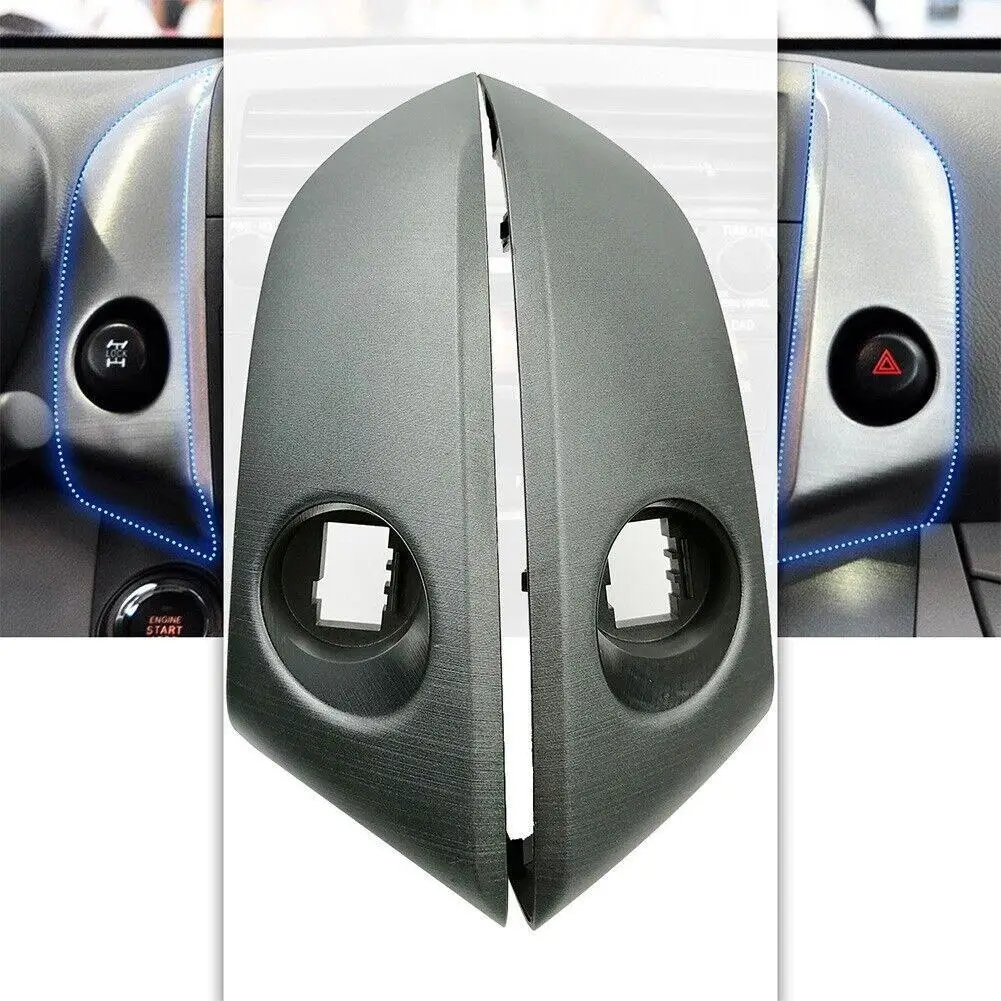 Car Center Instrument Cluster Finish Panel Trim 55412-42060-B0 55413-4207 For Toyota-Rav4 2006 2007 2008 2009 2010 2011 201 F5P5