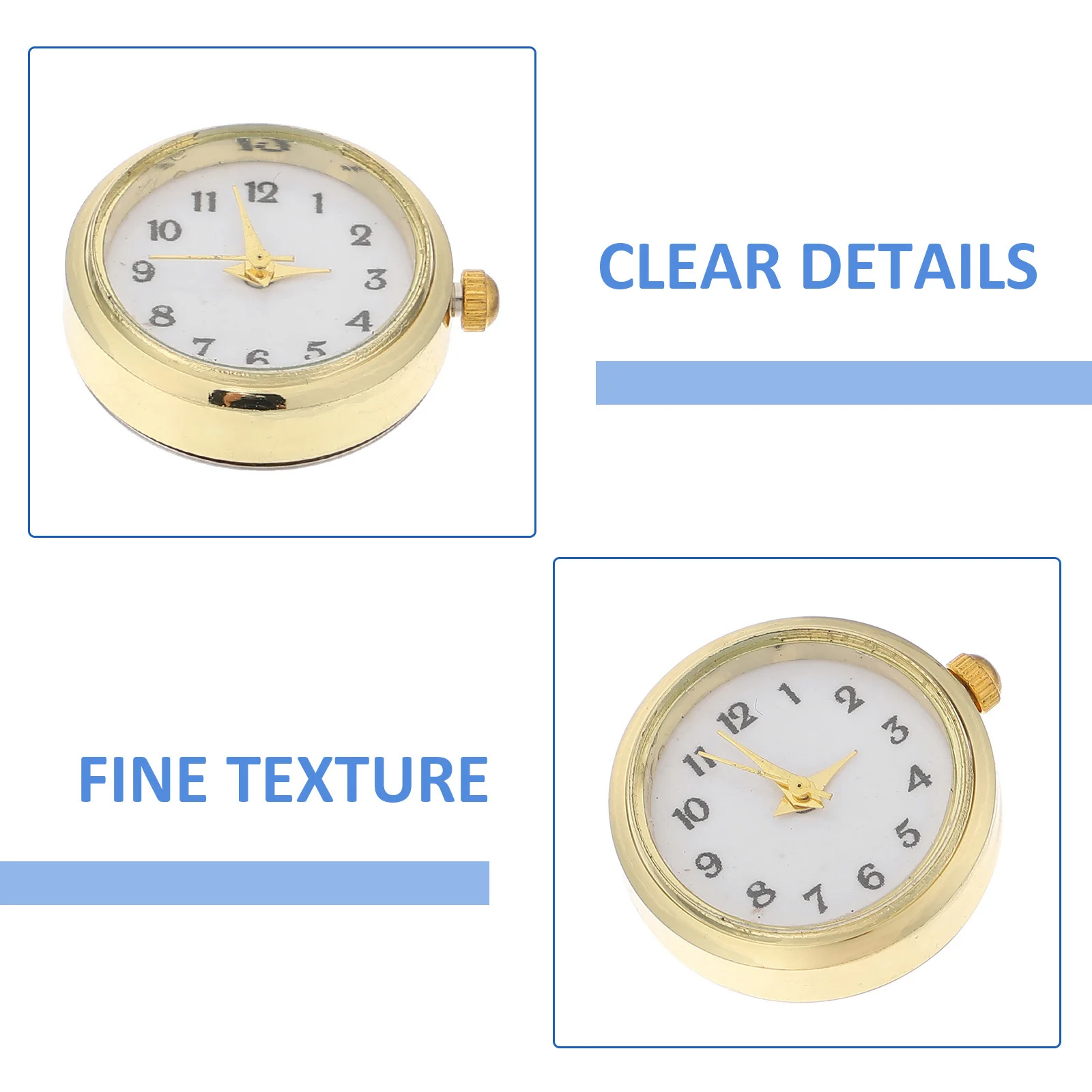 3 قطع من إكسسوارات وجه ساعة معصم قوية وناعمة ذاتية الصنع لصنع الأساور الخاصة