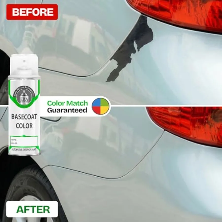 Automotive touch up paint spray for Toyota, Dark Emerald Pearl, 2K essential kit, exact match, high-gloss finish, durable acryl - view 5