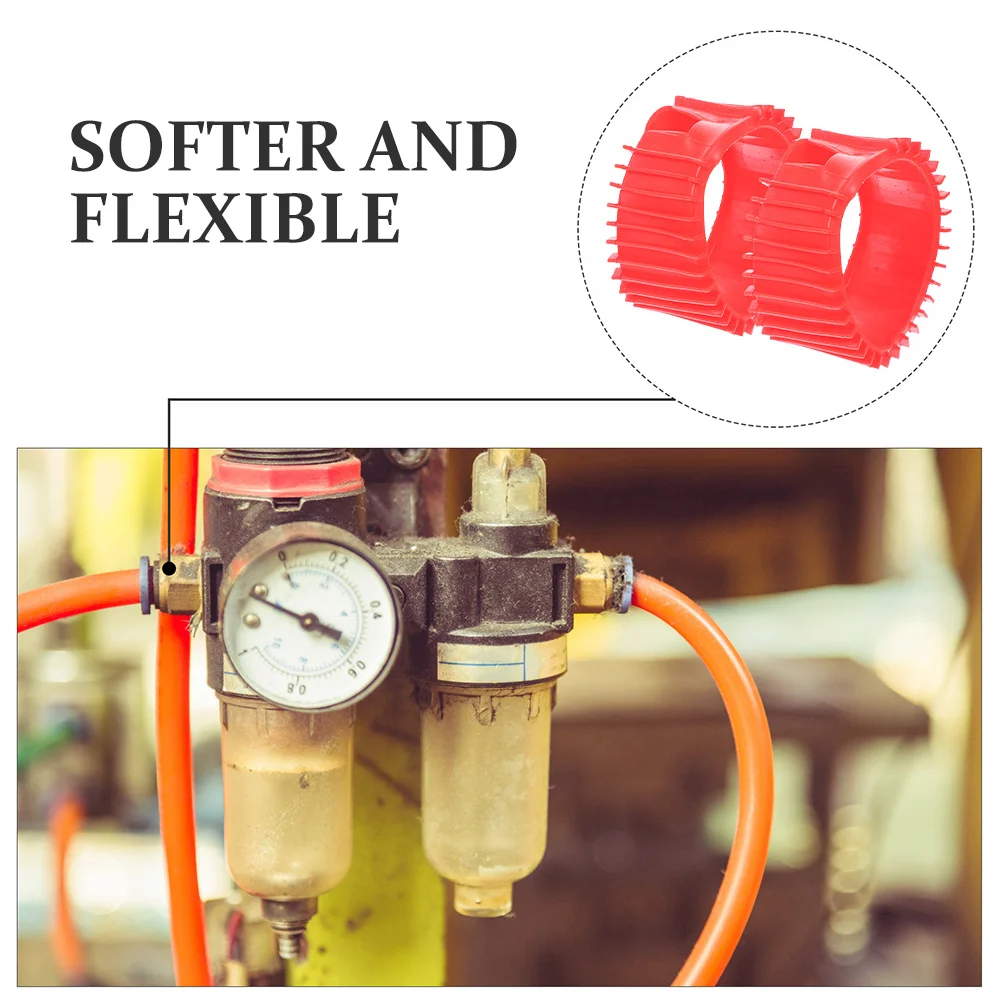 

2Pcs Silicone Pressure Gauge Cover Acetylene Gauge Protector Durable Soft Replacement Cushion Boots Silicone Sleeve
