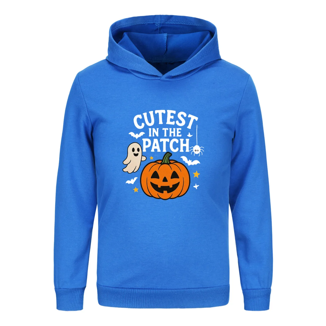 Children Halloween Costume Kids Pumpkin Graphic Hoodie Boys Casual Long Sleeve Autumn Swetahirts Baby Girls Spooky Season Hoodie