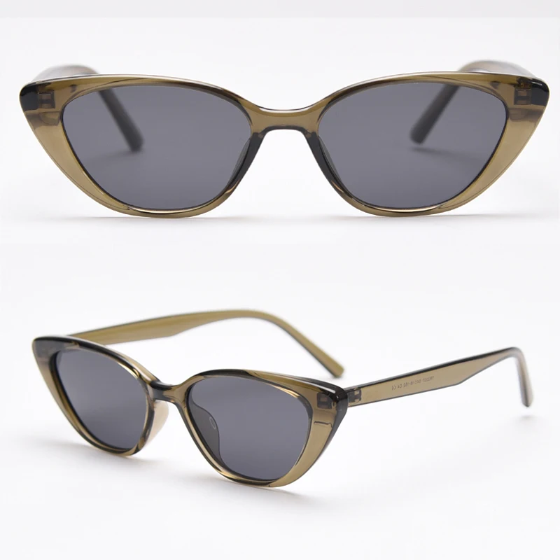 Kachawoo Cat-Eye-Sonnenbrille, polarisiert, für Damen, Retro-Stil, Vintage-Sonnenbrille, Herren, TR90-Rahmen, grün, Leopard, Beige, europäischer Stil – Detail 8