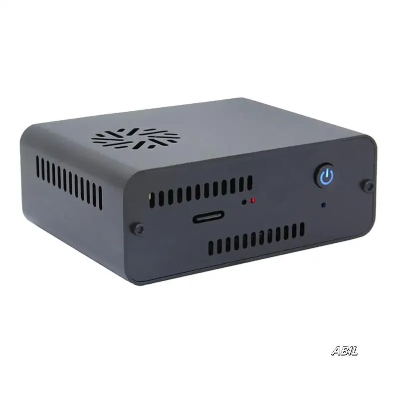 

Naspi Kit+Metal Case+X823 Expansion Board+X-C1 Board+PWM Fan For Raspberry Pie SATA HDD/SSD Hard Disk NAS Storage Server