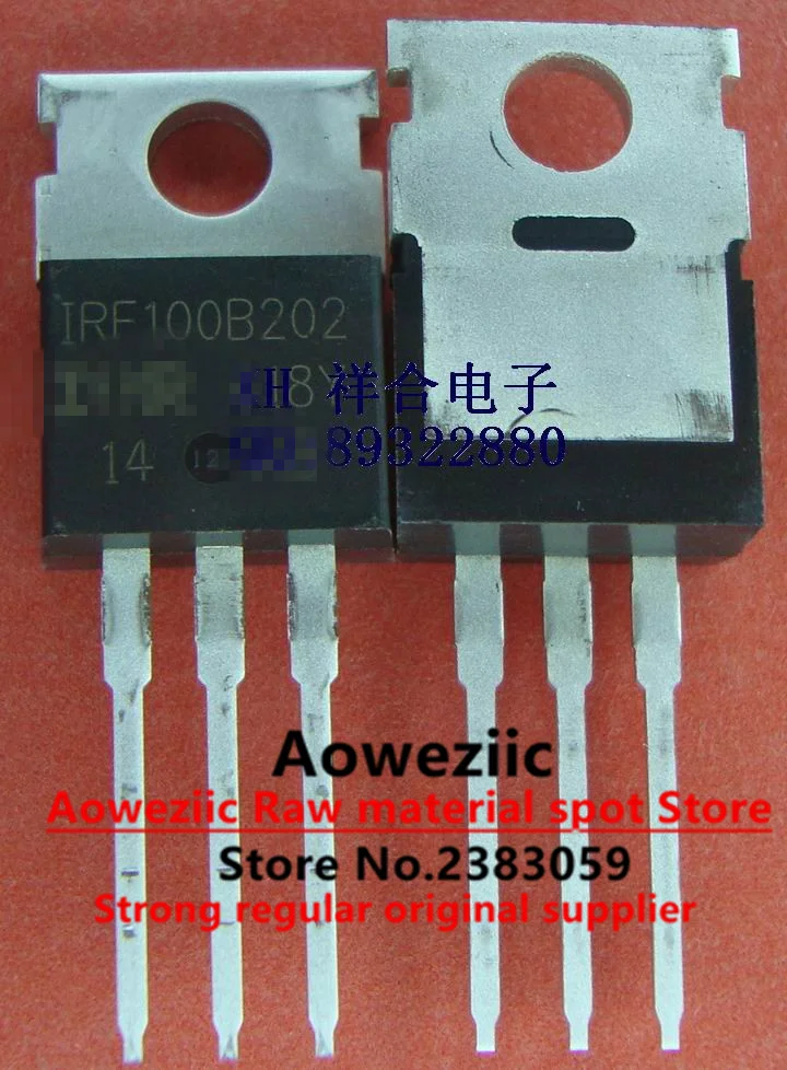 Aoweziic 2021+ 100% New Imported Original  IRF100B202  TO-220  MOS FET 100V 97A