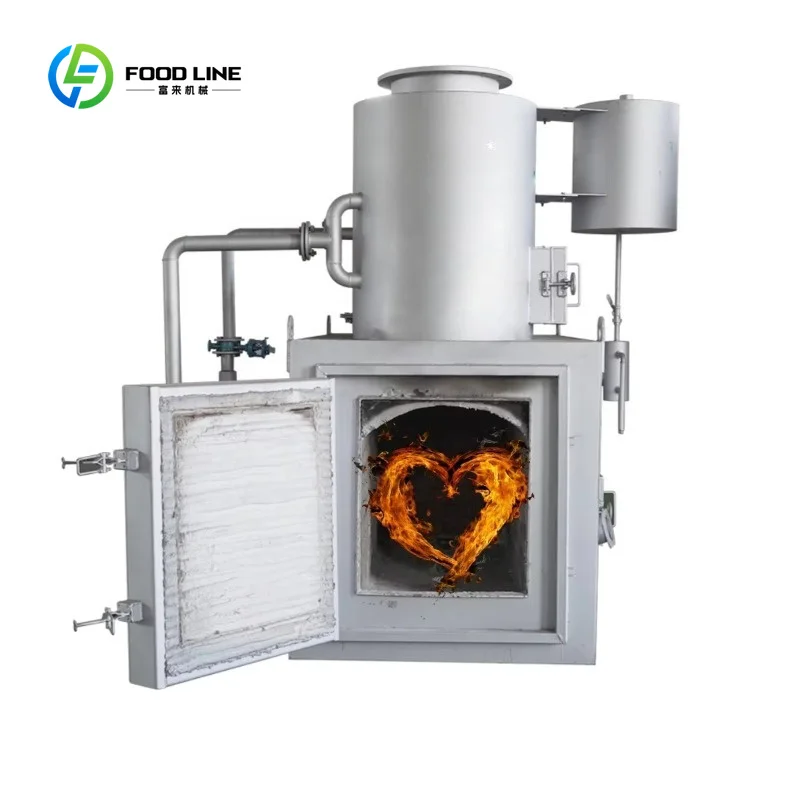 Customized New Smokeless Hospital Waste Incinerator for Medical Use Diesel/Natural Gas/LPG Fuel 20-500kg/batch Capacity
