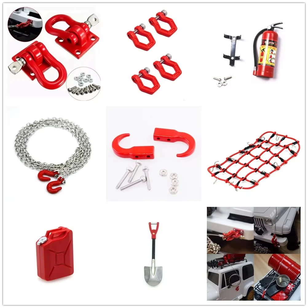 

Цепной крюк для буксировочного прицепа с дистанционным управлением, мини-топливный бак, масляный барабан для 1/10 гусеничного автомобиля, осевой Scx10 D90 Cc01 D110 Tf2 Trax Trx4 Trx6