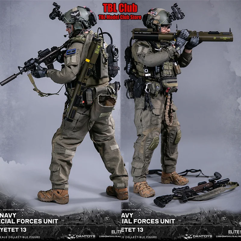 

DAMTOYS 78104 1/6 Scale Defense Force Navy Special Forces Commando Units 12-inch Full Set Action Figure Male Soldier In Stock