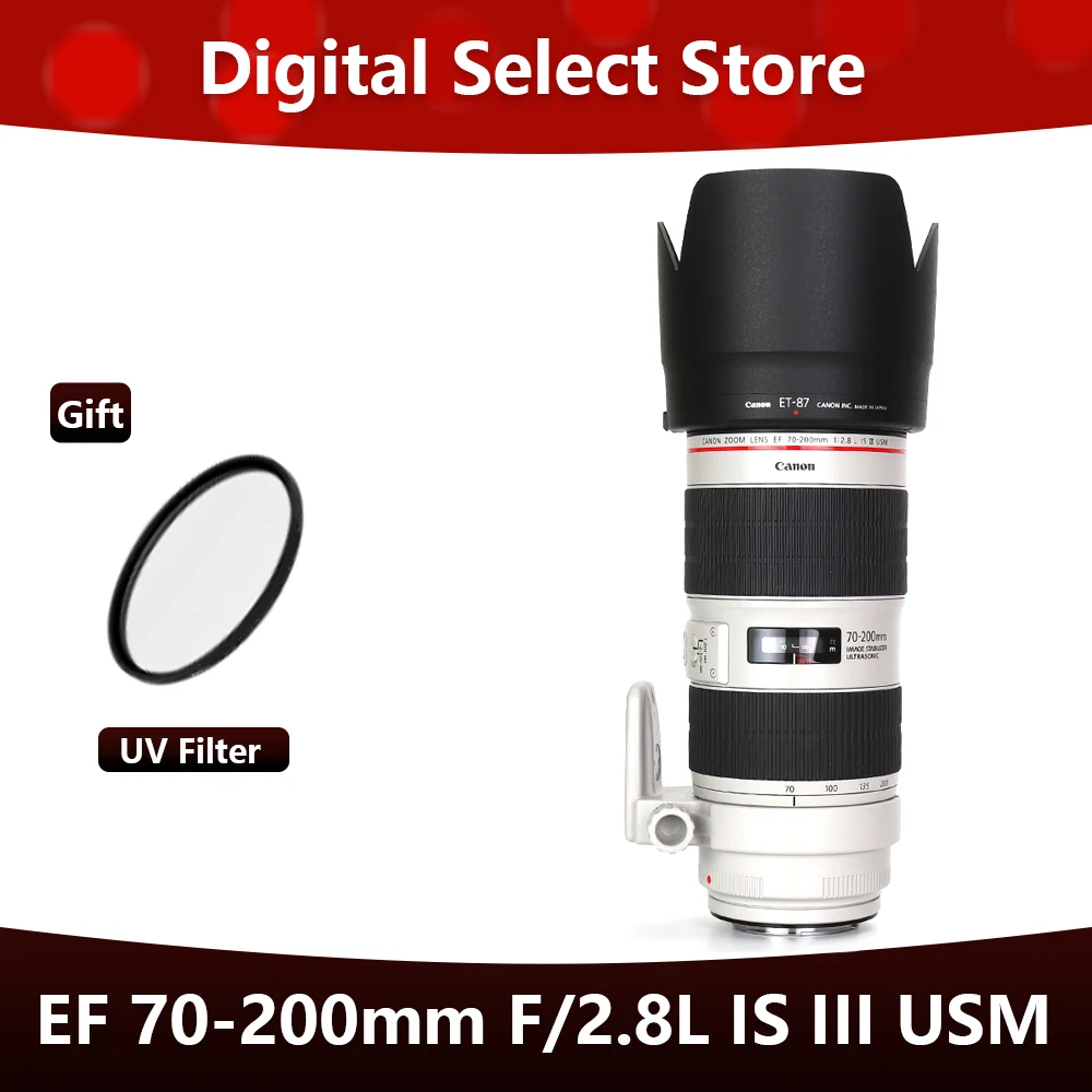 Canon EF 70-200mm f/2.8L IS III USM Lens