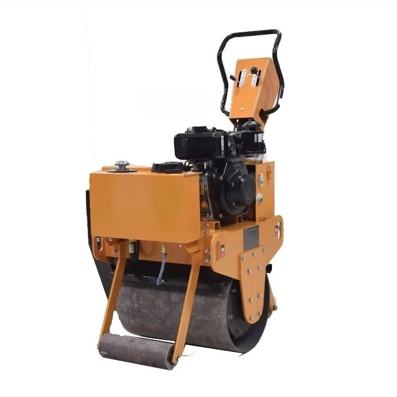 Double-wheeled  Compaction Compactor Small Compactor Vibrating Hand-held Seat-driven Single