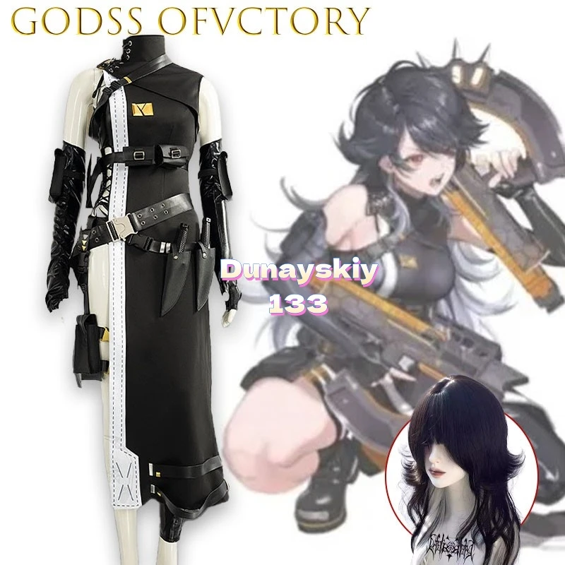 

Godss K Cosplay Outfit Bodycon Mech Design High Slit Futuristic Dress Anime Fans Sexy Uniform Costumes Halloween Suit