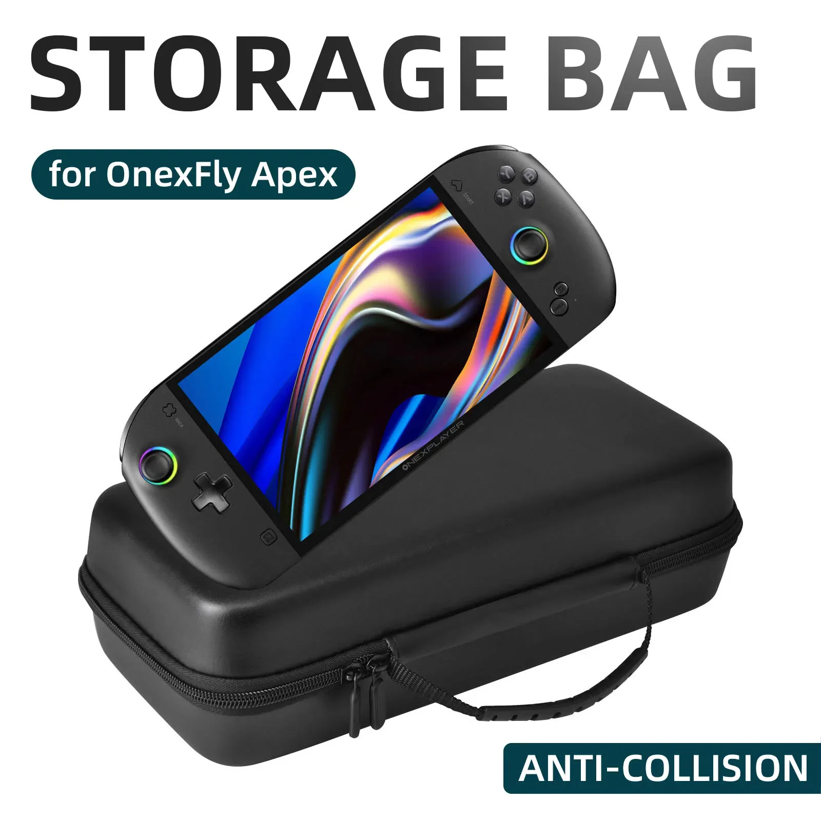 Carrying Case for OnexFly Apex Handheld Hard EVA Storage Bag Waterproof Shockproof Portable Protective Accessories