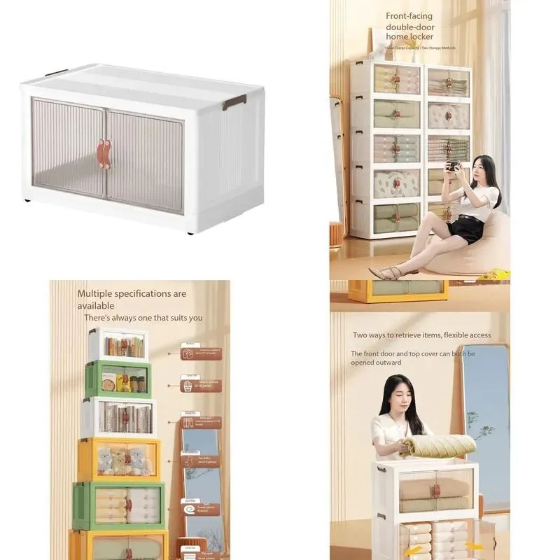 5 Tier Drawer Style Storage Cabinet for Living Room Clothing and Underwear Organization