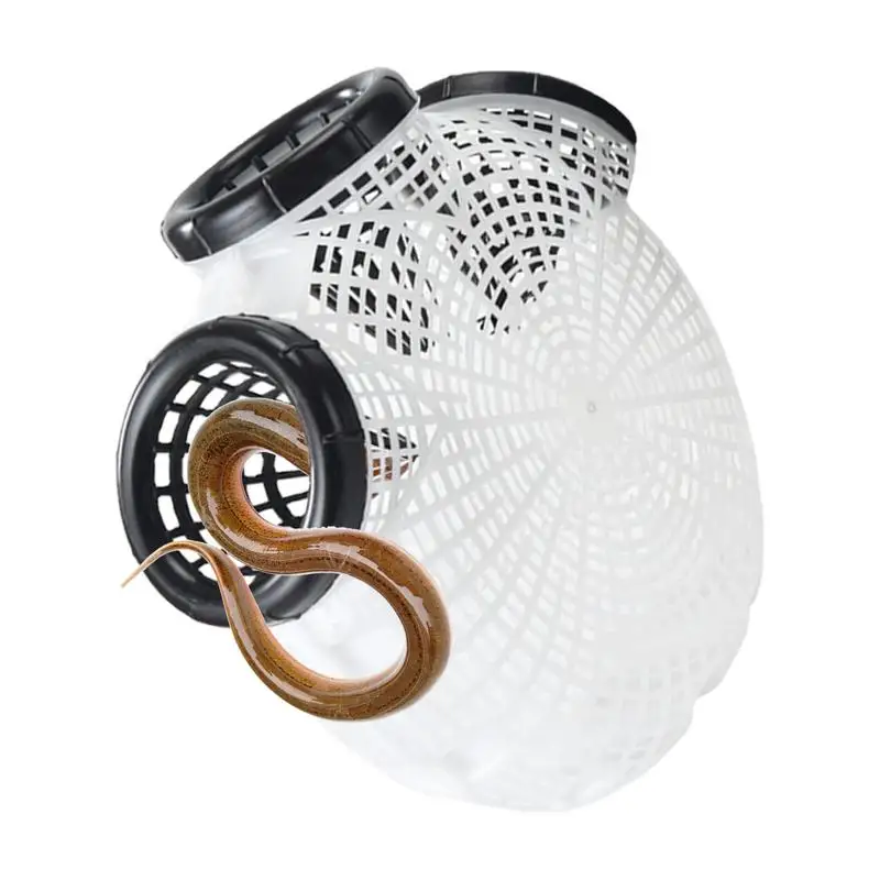 

Черная рыболовная клетка, рыболовная сеть, ловушка для угрей, ловушка для ловушек, твердый пластиковый контейнер, грязевая клетка, контейнер, рыболовные ловушки