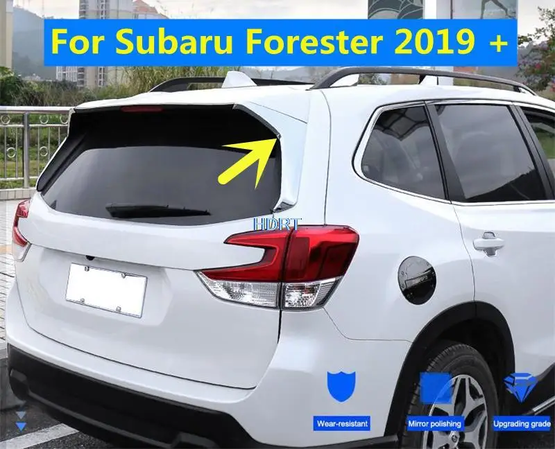 

Спойлер с блестками и боковым Скосом для Subaru Forester Desert 2019 +