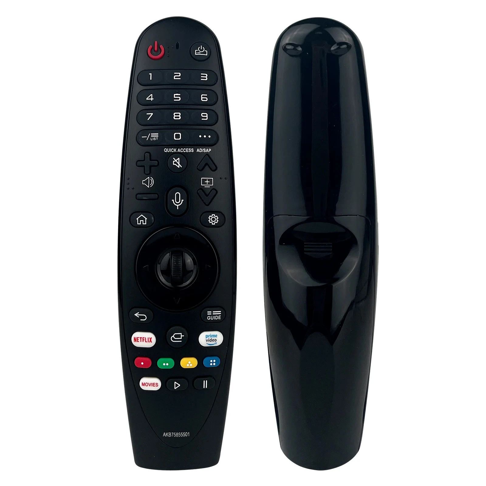 Replacement for LG Magic Remote Control with Pointer Voice Function for LG Smart TV UHD OLED QNED TVs Compatible Netflix Hot Key