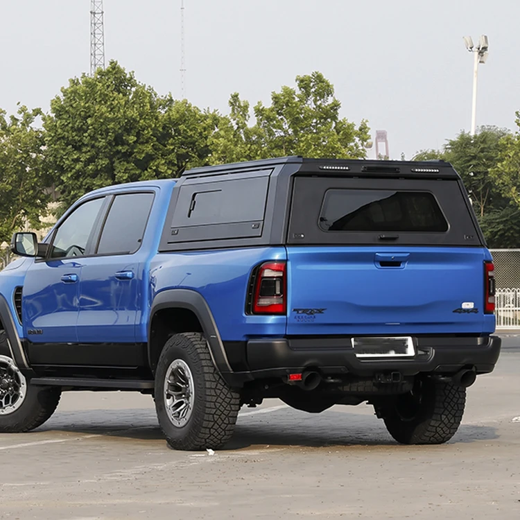 Hardtop Canopy for Pickup Truck Bed Waterproof Steel Topper Camper Shell Full Size Pickup Trucks Durable Security