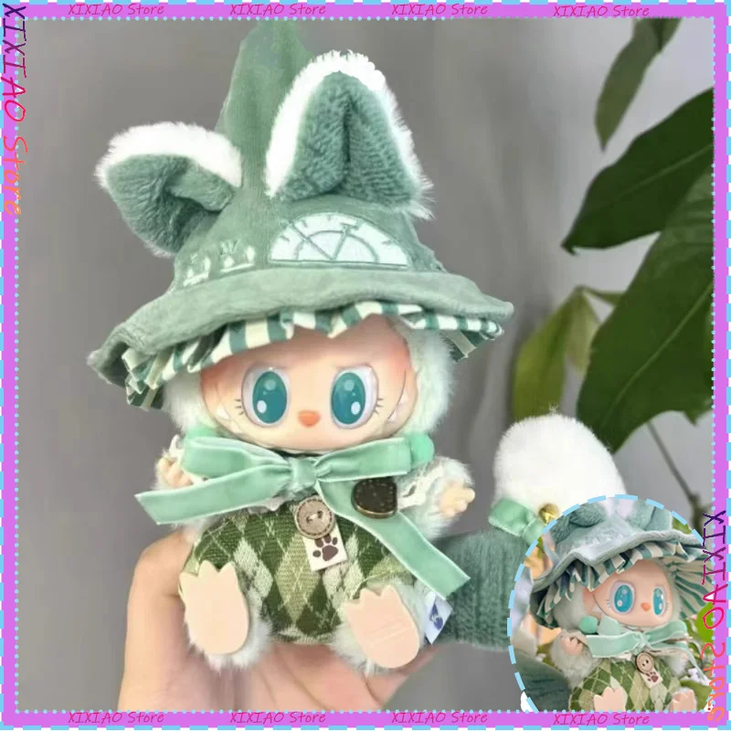 

Для одежды Labubu, кукольная серия Magic, наряд для северной полусферы, ночной дизайн, уникальная одежда для маленьких аудиторий, игрушечный аксессуар