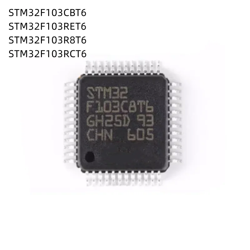 5Pcs/Lot STM32F103CBT6 STM32F103RET6 STM32F103R8T6 STM32F103RCT6 New Original MCU
